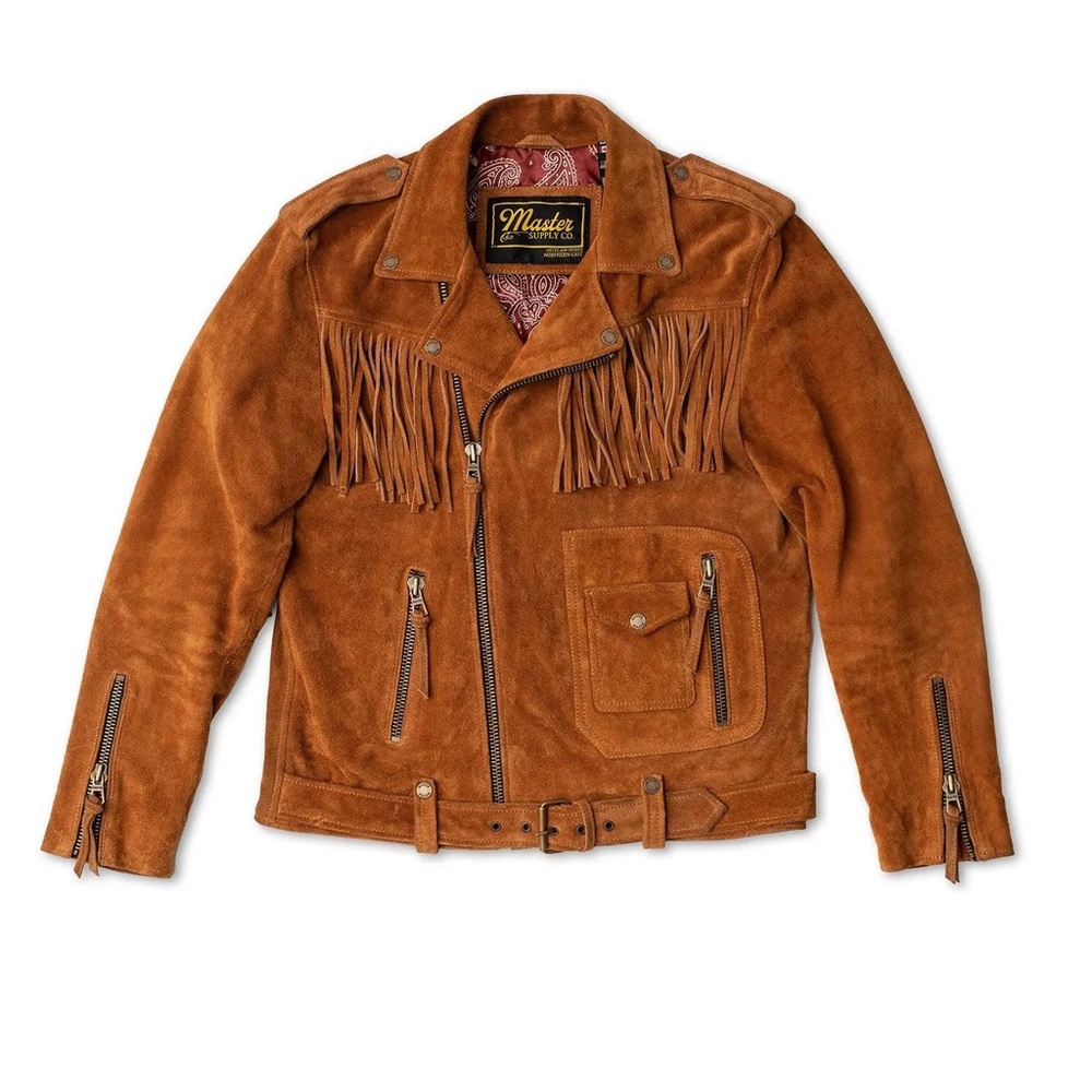 Master Supply Co. Shop Ranger Fringe Leather Jacket